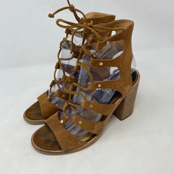 Dolce Vita Lyndon Gladiator Heels Sandals Shoes Womens Size 8.5 - Picture 2 of 9